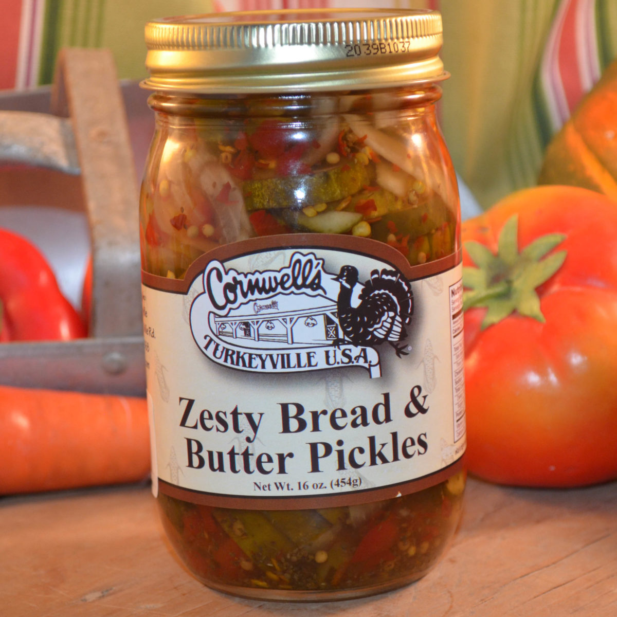 Zesty Bread and Butter Pickles Turkeyville Michigan